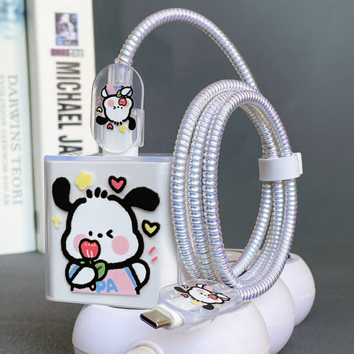 适用OPPO100W充电器保护套缠绕绳