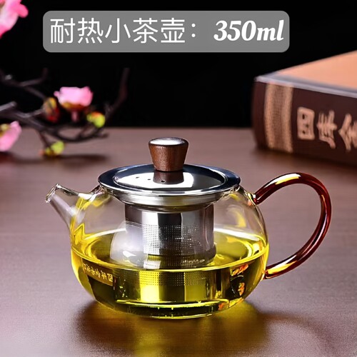 仿古耐高温玻璃耐热小茶壶加厚