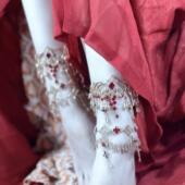 绾青斋持盈亦白姐姐原创配饰手镯耳环璎珞脚镯发饰套装