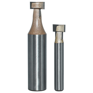 浪潮专业级T型锁孔刀木工开槽刀具相框刀修边机雕刻刀锣刀电木铣