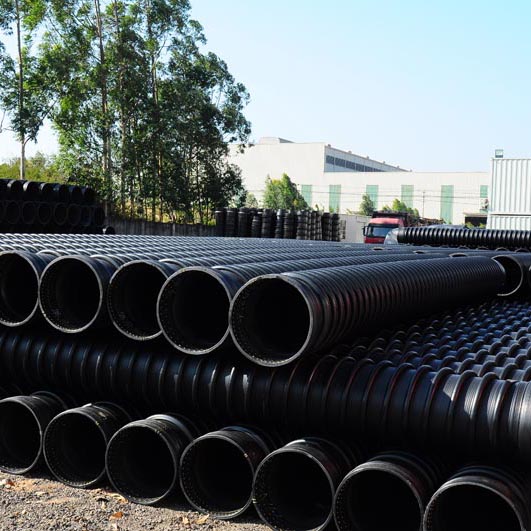 厦门HDPE缠绕增强结构壁管克拉管厂家市政热熔排污管B型800SN6