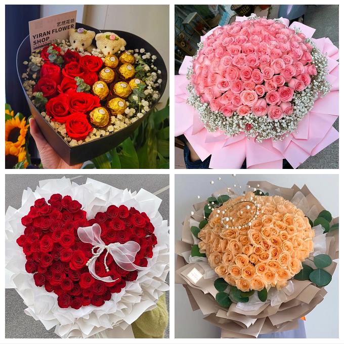 送衡水市阜城县冀州市深州市鲜花店同城配送玫瑰女友老婆闺蜜生日