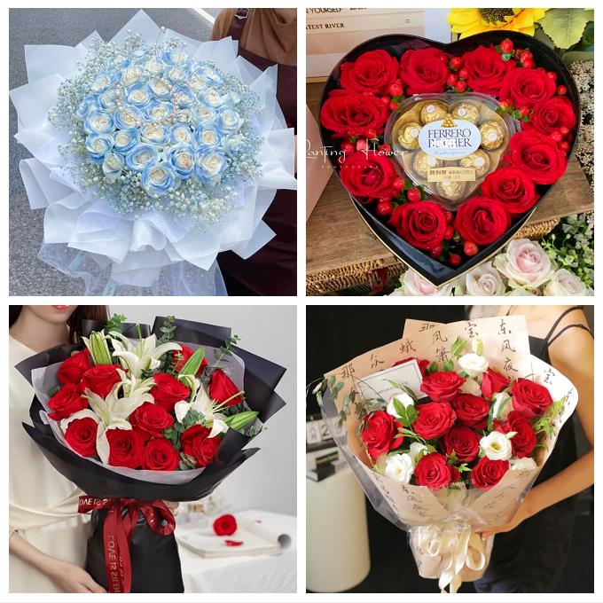 四川省内江市资中县隆昌市附近同城鲜花店送老婆玫瑰表白女友生日