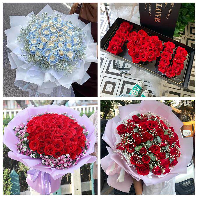 女神节订红玫瑰湛江遂溪徐闻县廉江雷州吴川同城鲜花店送女友老婆