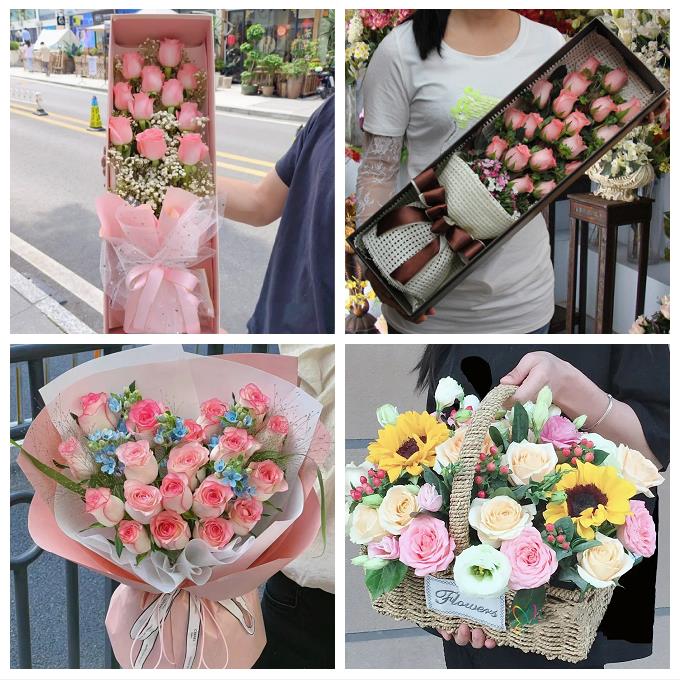 北京石景山区广宁五里坨鲁谷鲜花店同城配送玫瑰女友老婆闺蜜生日