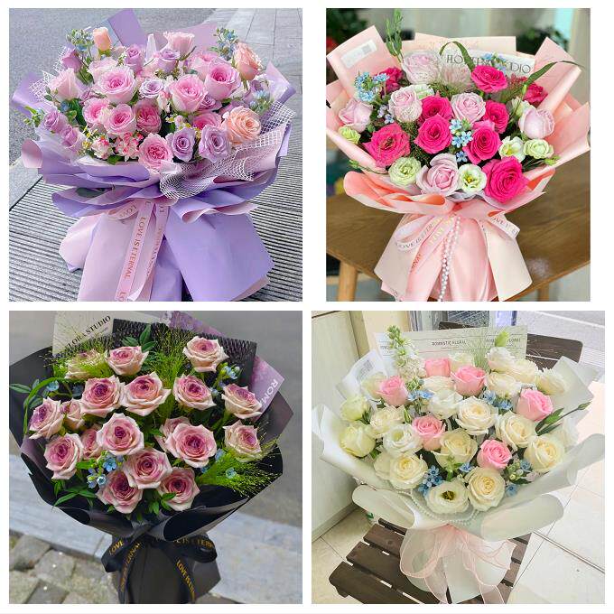 江门市蓬江江海新会区台山市鲜花店同城送女朋友闺蜜女神节红玫瑰