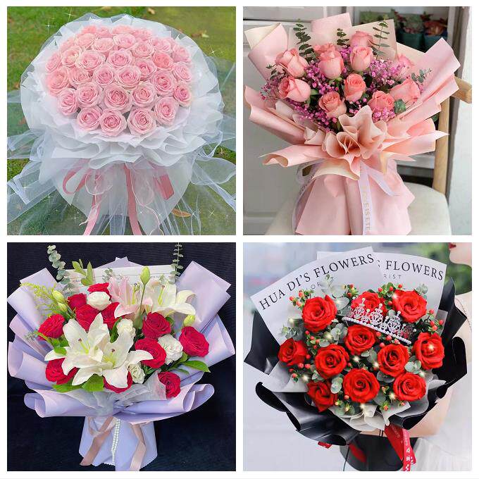 湛江市赤坎霞山区坡头麻章区同城鲜花店情人节表白送玫瑰花束礼盒