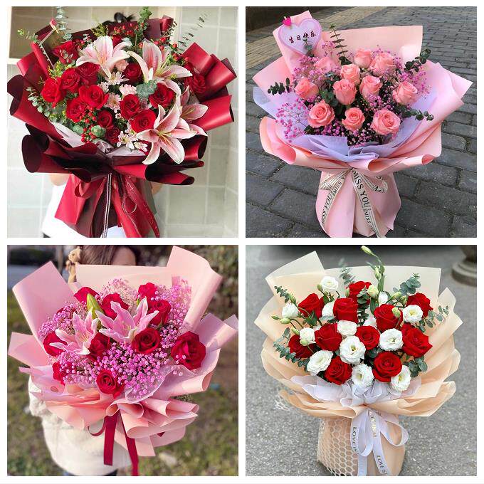 四川雅安市雨城区名山区荥经县同城鲜花店订33朵玫瑰送情人女朋友