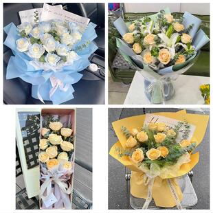 广西桂林市秀峰叠彩象山七星区同城鲜花店情人节玫瑰表白女友老婆