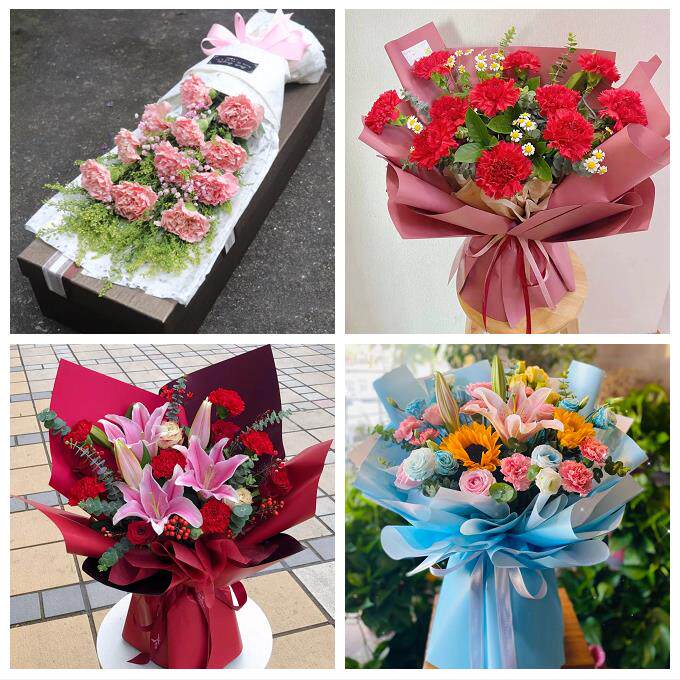 威海市环翠文登区荣成乳山市鲜花店同城送婆婆岳母亲节康乃馨花束