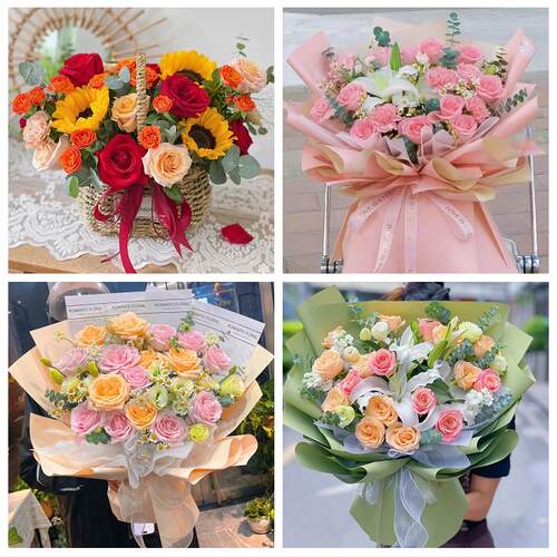 芜湖市芜湖县繁昌南陵无为县花店同城送男女友领导玫瑰混搭鲜花束