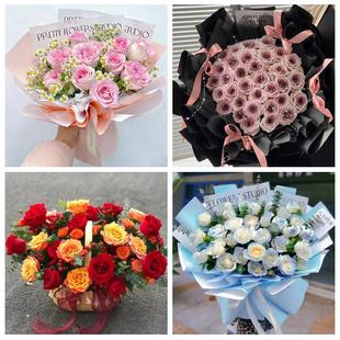 天津市河东区鲁山道天津铁厂街同城花店情人节送女友老婆玫瑰鲜花