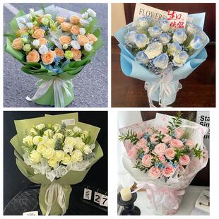 送厦门市集美区同安区翔安区花店同城配送女友生日情人节玫瑰花束