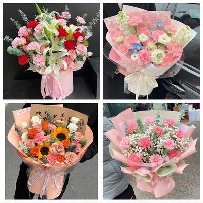 母亲节康乃馨送长辈生日阿勒泰市布尔津县富蕴哈巴河县同城鲜花店