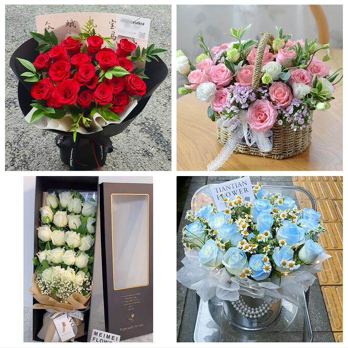 云南曲靖市富源县会泽县宣威市同城鲜花店情人节玫瑰表白女友老婆