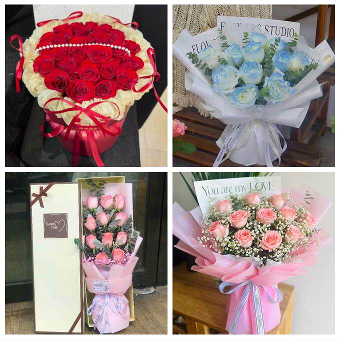 上海市奉贤区柘林海湾镇海港鲜花店同城送女朋友闺蜜女神节红玫瑰