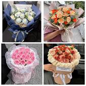 北京朝阳区呼家楼三里屯左家庄同城鲜花店情人节玫瑰表白女友老婆