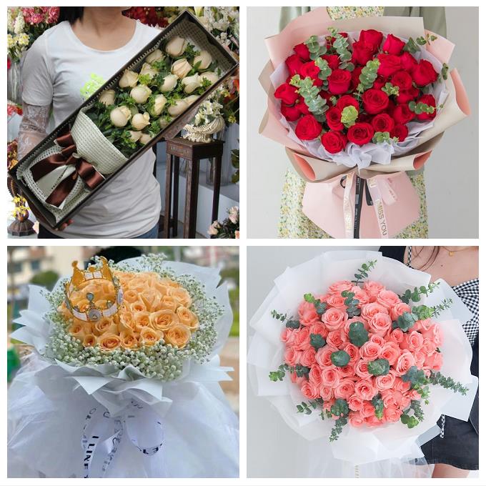 送昆明市宜良县石林县嵩明县鲜花店同城配送玫瑰女友老婆闺蜜生日