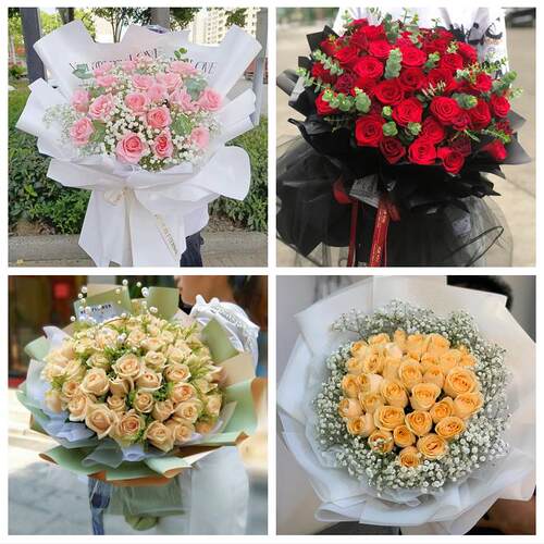 北京市北下关北太平庄学院路同城鲜花店碎冰蓝玫瑰送女友老婆生日