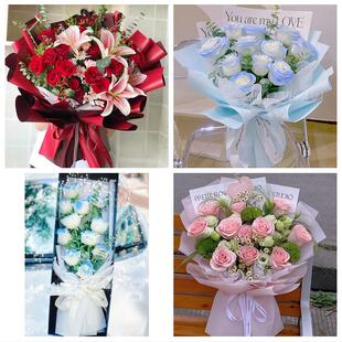 四川宜宾市江安长宁县高县珙县同城鲜花店订33朵玫瑰送情人女朋友