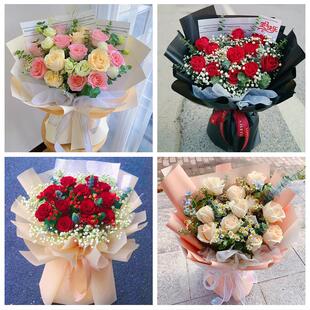 女神节订红玫瑰大同市阳高天镇广灵县灵丘县同城鲜花店送女友老婆