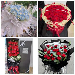 送大兴安岭加格达奇区塔河县鲜花店同城送女朋友闺蜜女神节红玫瑰