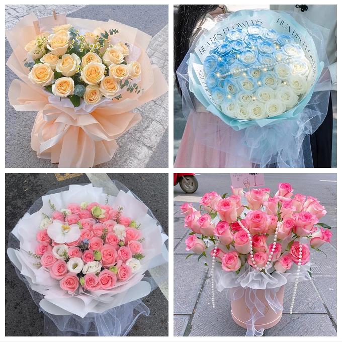 山东济南市历下区市中区槐荫区同鲜花店情人节送玫瑰表白女友老婆