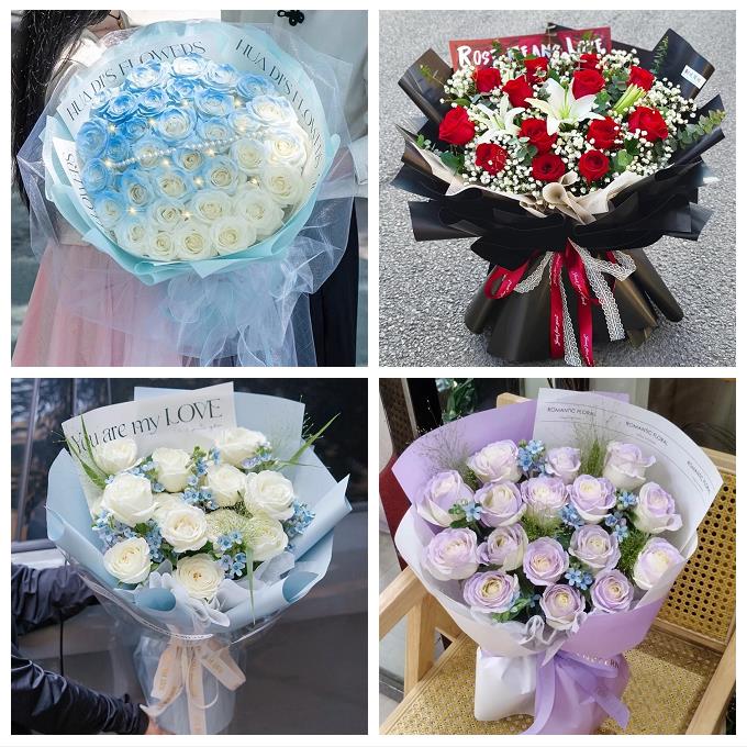 广东深圳市光明区凤凰玉塘马田同鲜花店情人节送玫瑰表白女友老婆