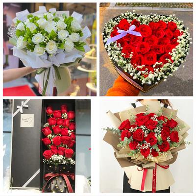 阳泉城区矿区郊区平定县盂县鲜花店同城送女朋友520玫瑰老婆生日