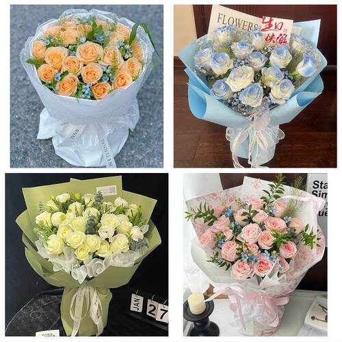 洛阳市栾川县嵩县汝阳宜阳县花店同城配送女友生日情人节玫瑰花束