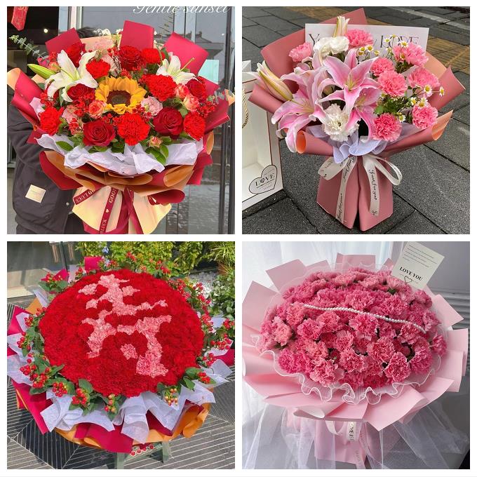 恩施州恩施市利川建始巴东县鲜花店同城配送康乃馨玫瑰教师节花束