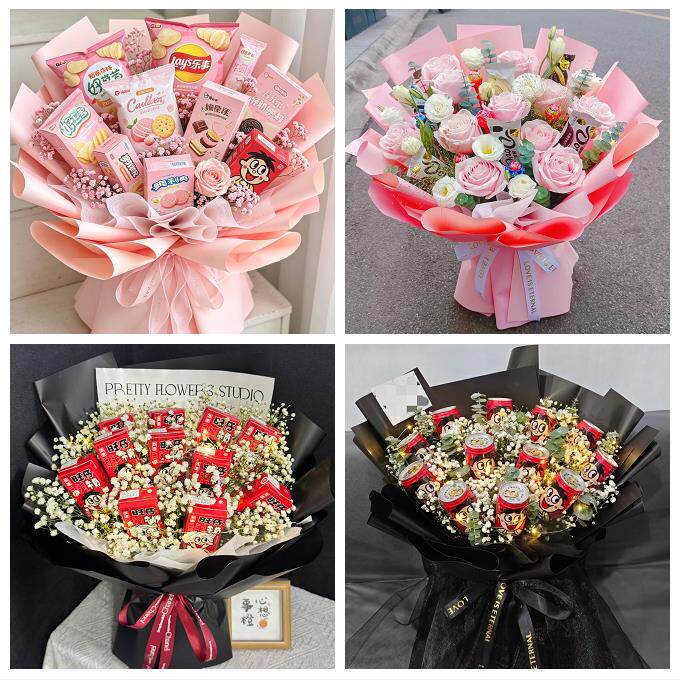 北京市东城东花龙潭体育馆路花店同城配送61儿童节花束送女友小孩