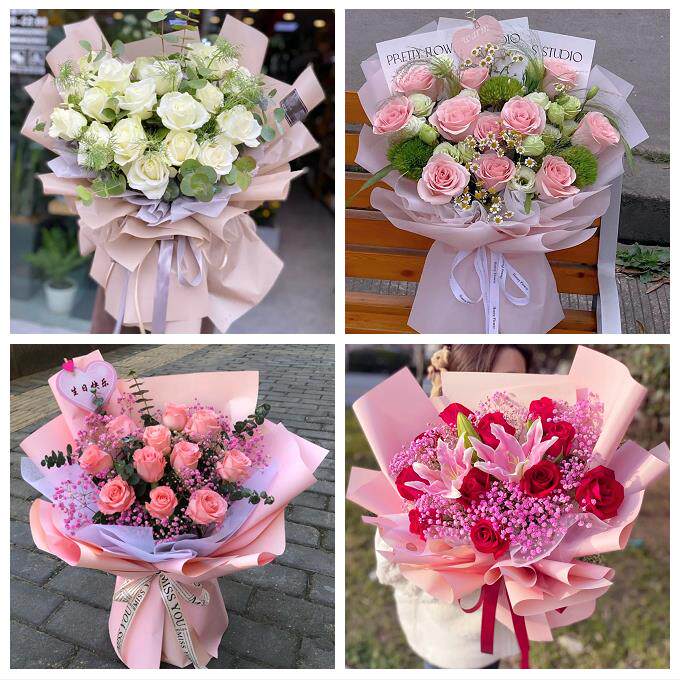 山西阳泉城区矿区郊区平定盂县同城鲜花店订33朵玫瑰送情人女朋友