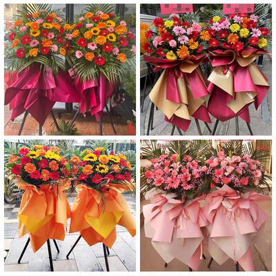 牡丹江市林口县绥芬河海林市同城花店鲜花大麦新店开业花篮送朋友