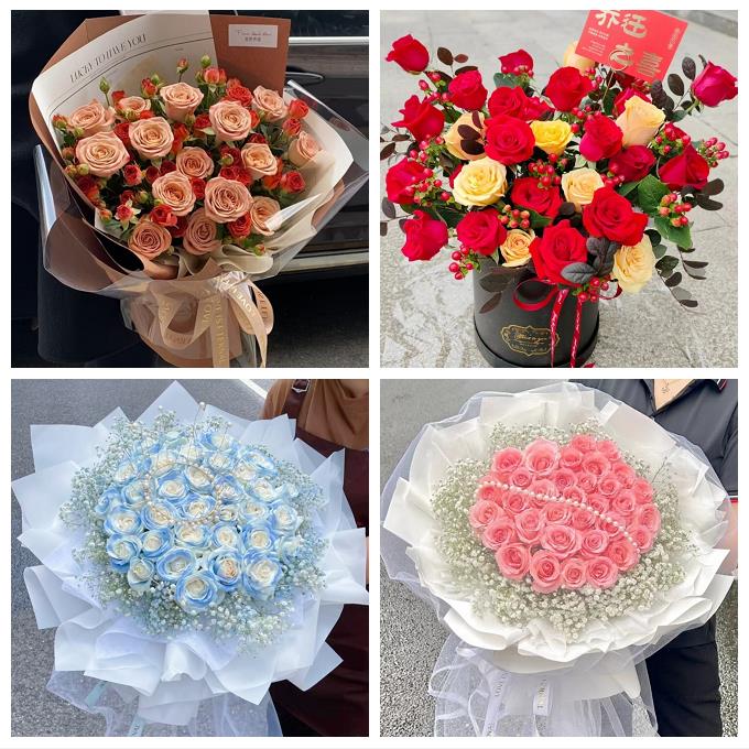 江西抚州市宜黄金溪资溪广昌县同城鲜花店送老婆玫瑰表白女友生日