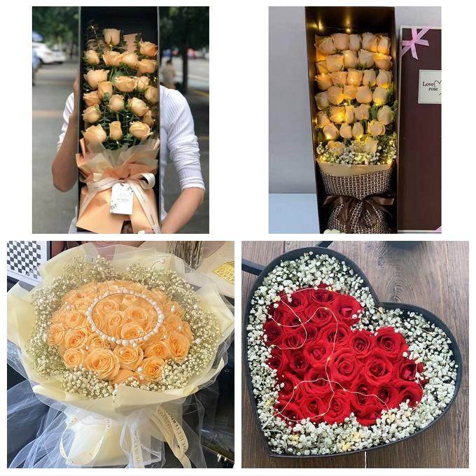 宁夏省吴忠市同心县青铜峡市区同城鲜花店玫瑰草莓花束送女友闺蜜