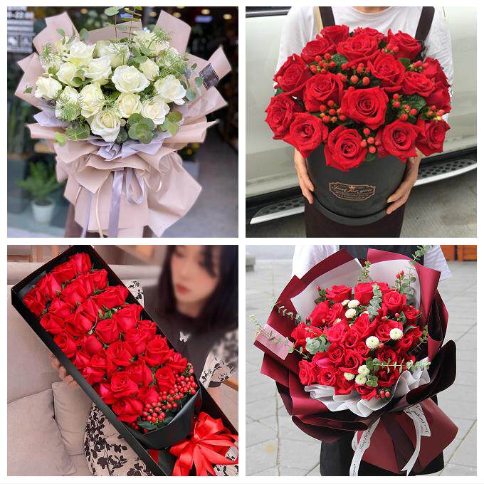 山西临汾襄汾洪洞县古县安泽县同城鲜花店订33朵玫瑰送情人女朋友