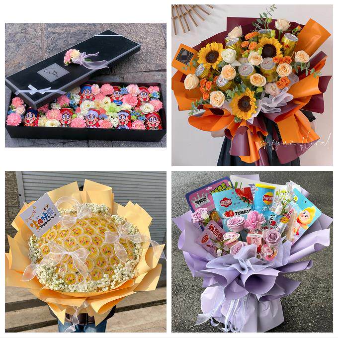 烟台市长岛县龙口莱阳莱州市花店同城配送61儿童节花束送女友小孩