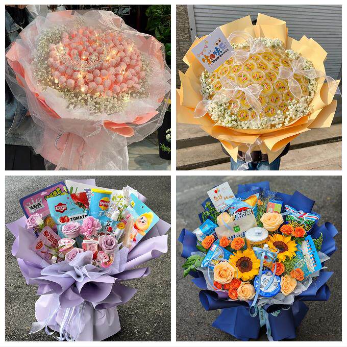 广西玉林市玉州区容县陆川县花店同城配送61儿童节花束送女友小孩