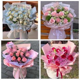 内蒙古包头市九原区土默特右旗同城鲜花店订33朵玫瑰送情人女朋友