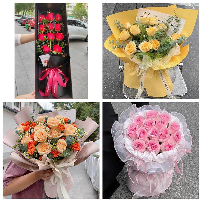 天津市滨海新区塘沽杭州道新河同城鲜花店情人节玫瑰表白女友老婆