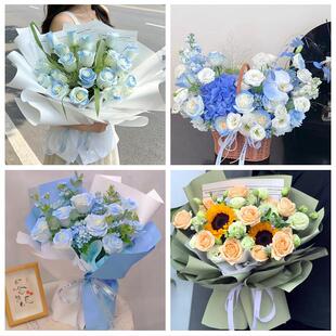 三门峡市卢氏县义马市灵宝市同城鲜花店父亲节向日葵花束男士生日