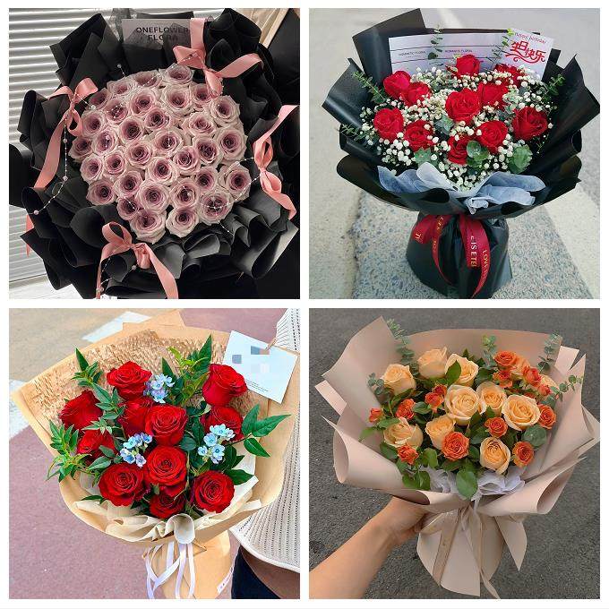 宁夏中卫市沙坡头区中宁海原县同城花店情人节送女友老婆玫瑰鲜花