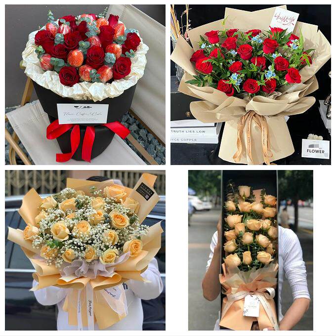 山东济宁市鱼台金乡嘉祥汶上县同城鲜花店玫瑰草莓花束送女友闺蜜