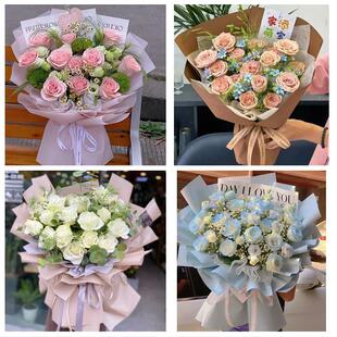 浙江杭州市上城区下城区江干区同城鲜花店订33朵玫瑰送情人女朋友