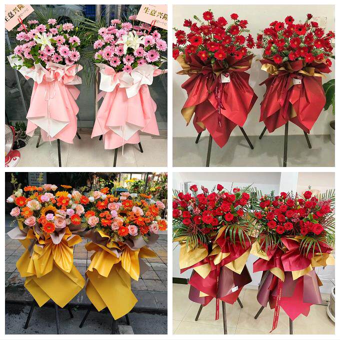 锦州市黑山县义县凌海北镇市同城花店鲜花大麦新店开业花篮送朋友
