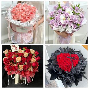 河北邢台任县南和县宁晋巨鹿县鲜花店同城配送女友七夕情人节玫瑰