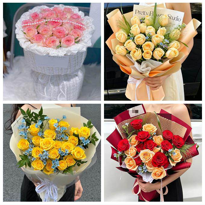 山西吕梁市交口县孝义市汾阳市同城花店送女朋友玫瑰订生日鲜花束