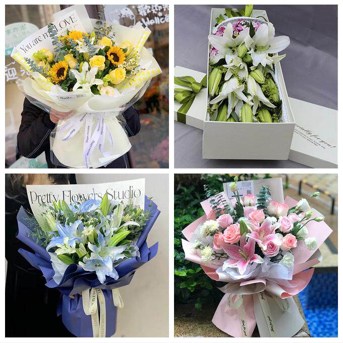 玫瑰香水百合送老婆朋友生日南充市顺庆高坪嘉陵区阆中市同城花店