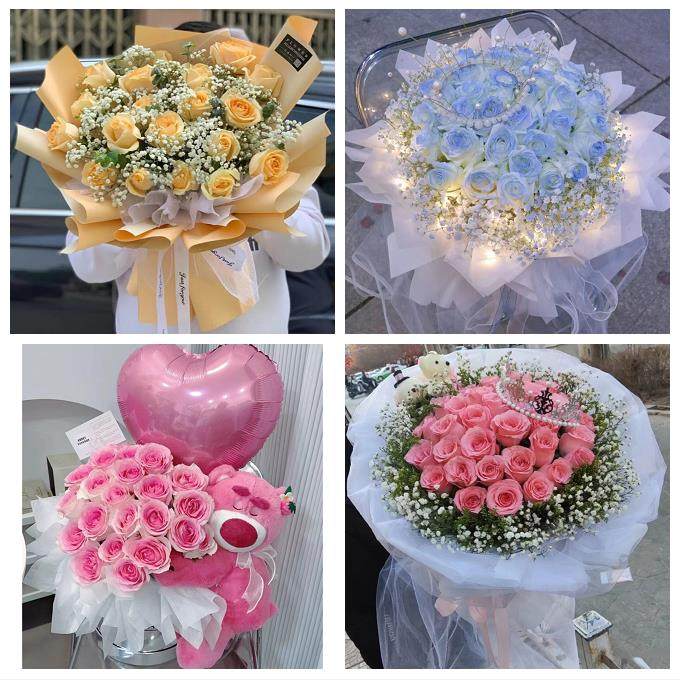 四川宜宾市江安长宁县高县珙县同城鲜花店玫瑰草莓花束送女友闺蜜